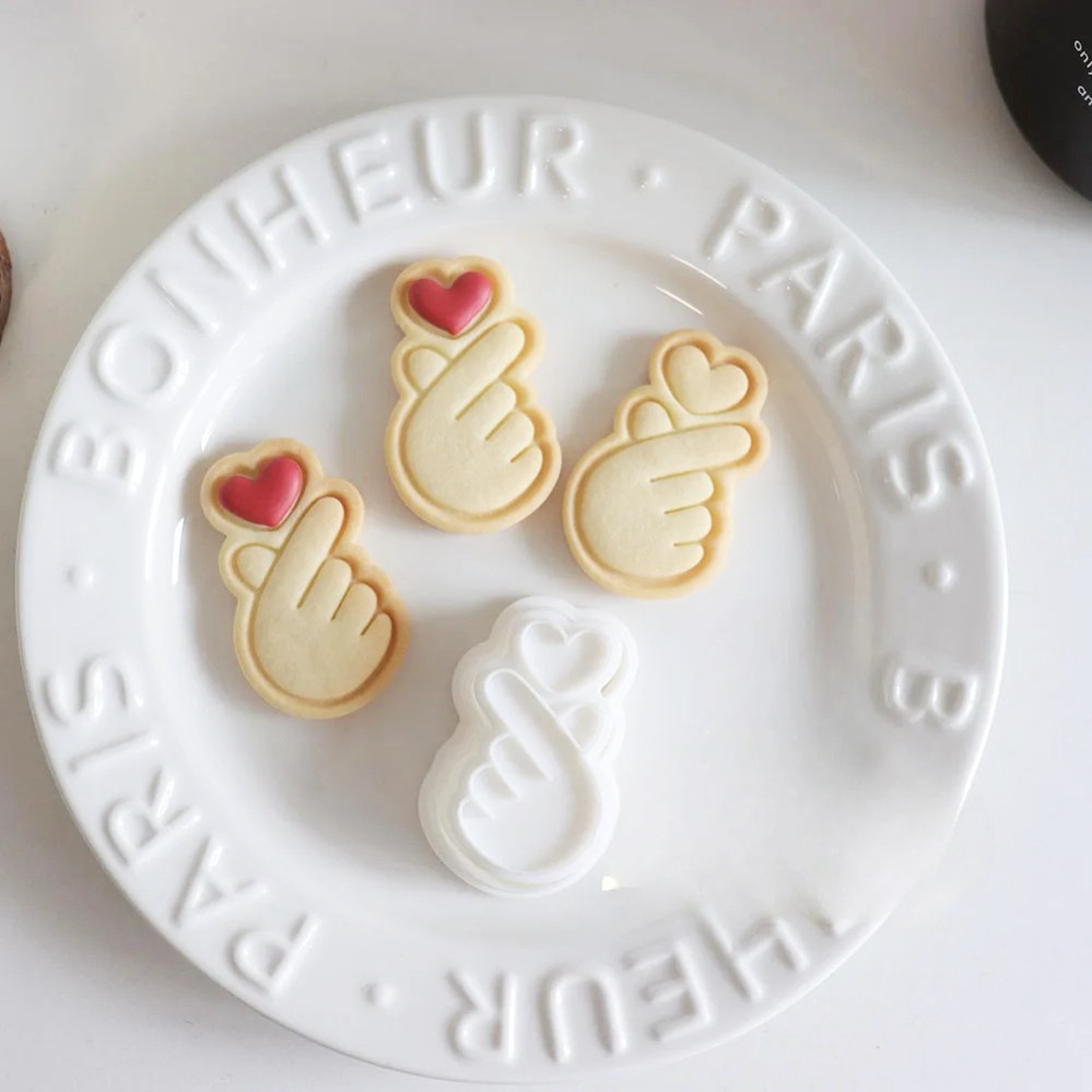 Mini Kitchen Baking - Love Gesture Cookie Cutters Mini Cookie
