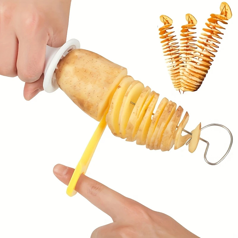 Kitchen Jobs - 6Pcs Stainless Steel Spiralizer Set Multi-Functional