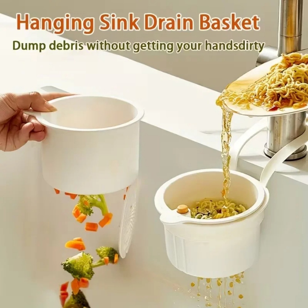Kitchen Jobs - Kitchen Sink Strainer Basket Hangable Filter