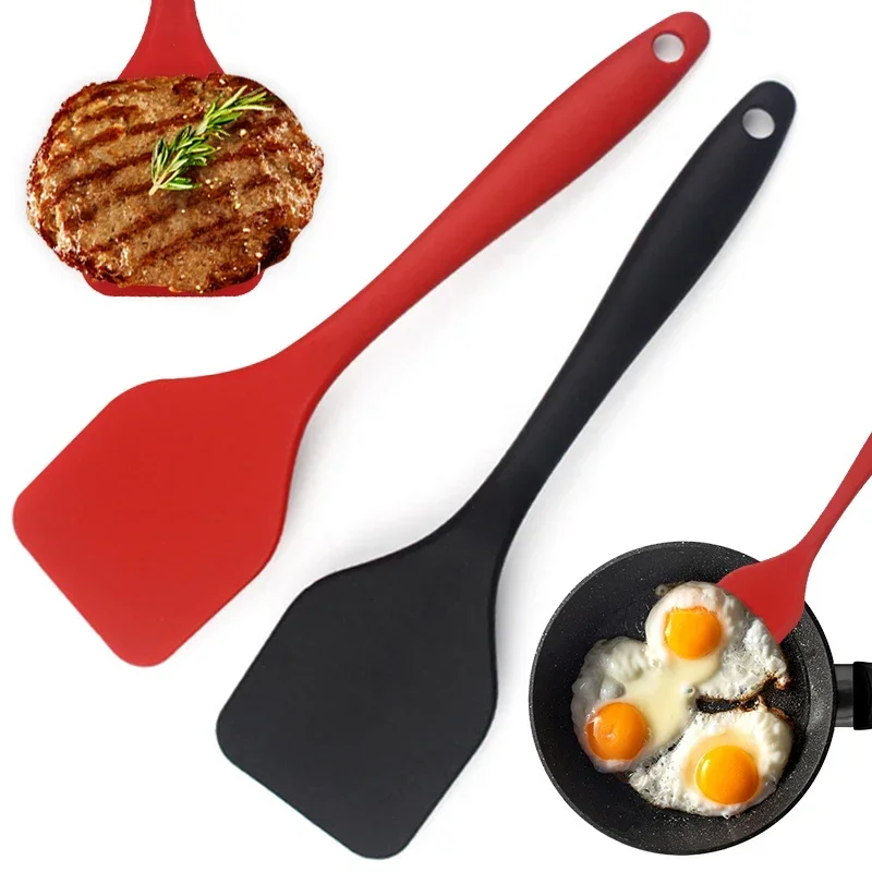 1pcs Silicone Fish Turner Thin - огляд і ціна Offset Spatula Set