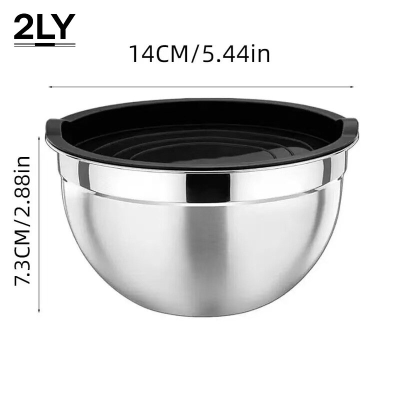Thickened Stainless Steel Mixi - огляд і ціна Kitchen Baking Set