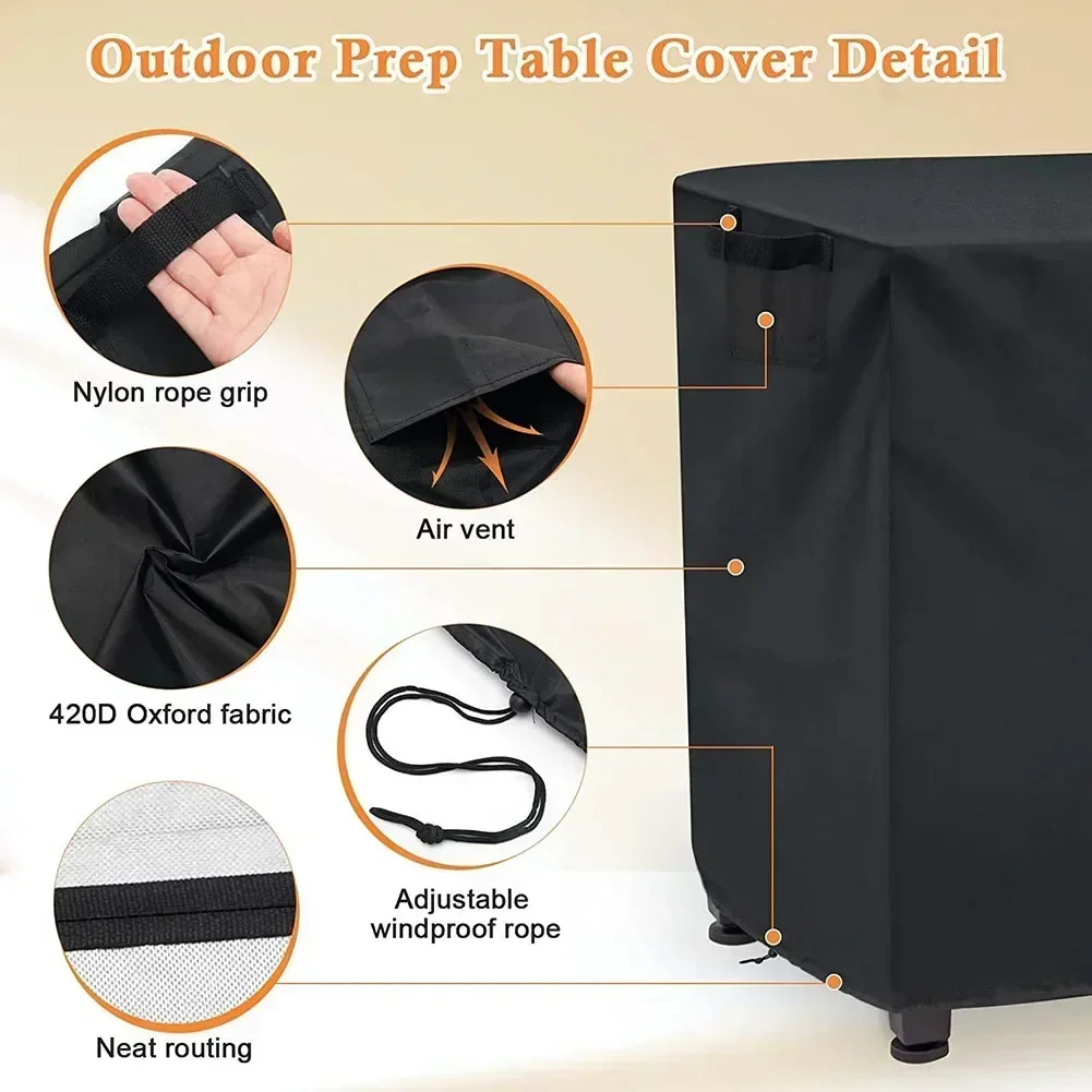 Waterproof Outdoor Prep Movabl - огляд і ціна Kitchen Baking Cart
