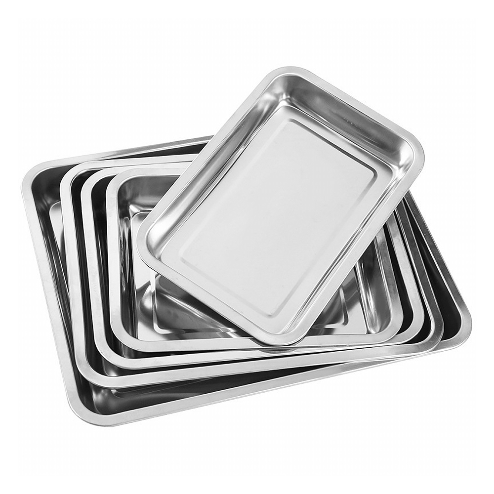 1PCS Stainless Steel Food Deep - огляд і ціна Kitchen Baking Pan Storage