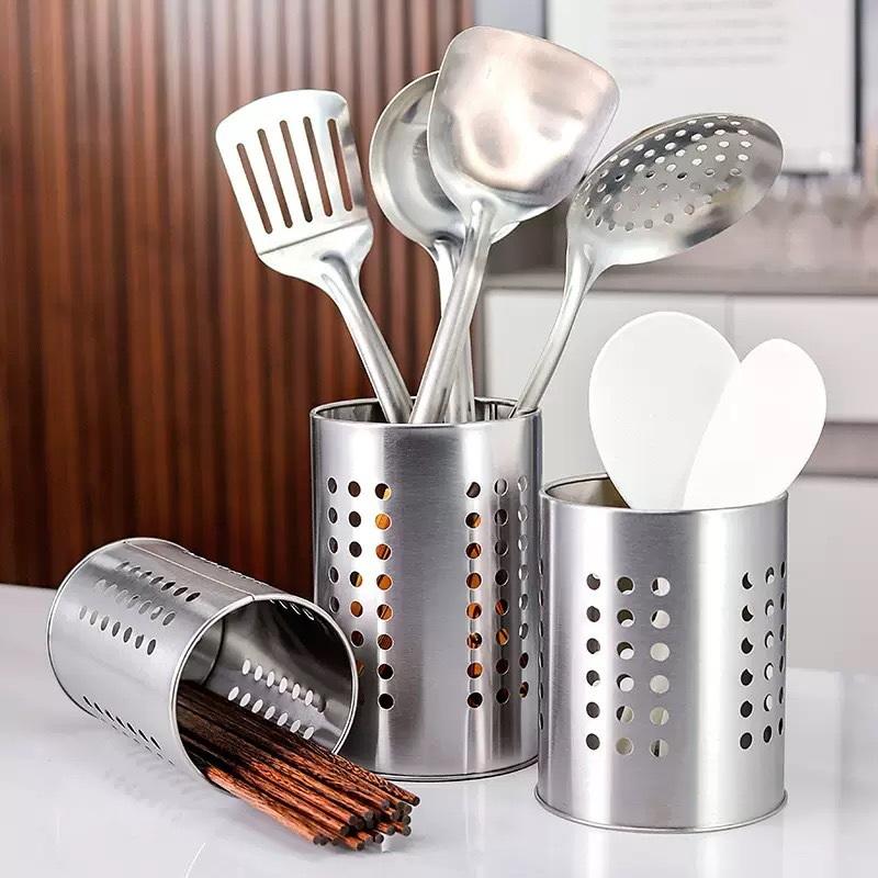 #New.Stainless Steel Cylindric - огляд і ціна Kitchen Baking Tray Storage
