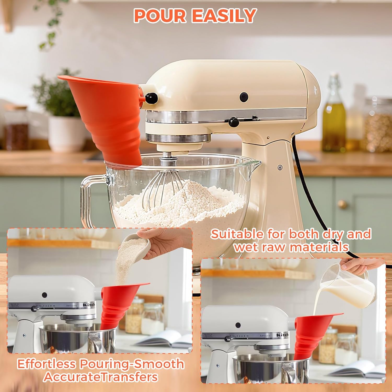 Food Grade BPA-Free Silicone F - огляд і ціна Kitchen Baking Aid