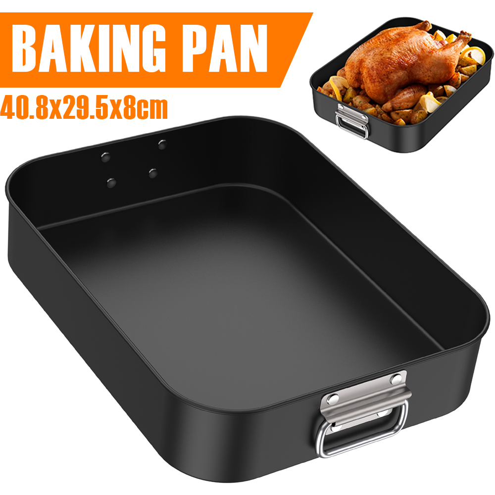 Deep Baking Pan Rectangle Carb - огляд і ціна Kitchen Baking Pan Storage