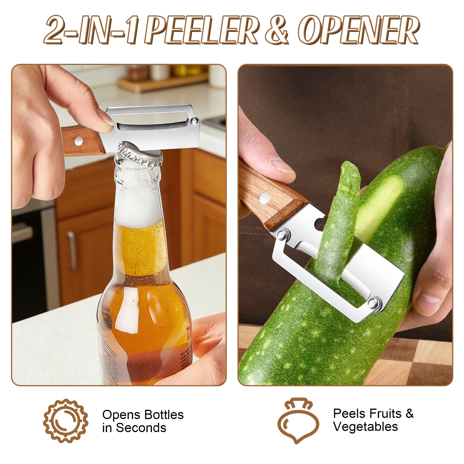 3-in-1 Vegetable Peeler with W - огляд і ціна Kitchen Jobs