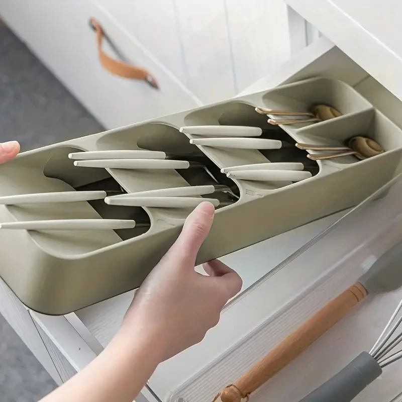 Multi-purpose Cutlery Storage  - огляд і ціна Kitchen Baking Tray Storage