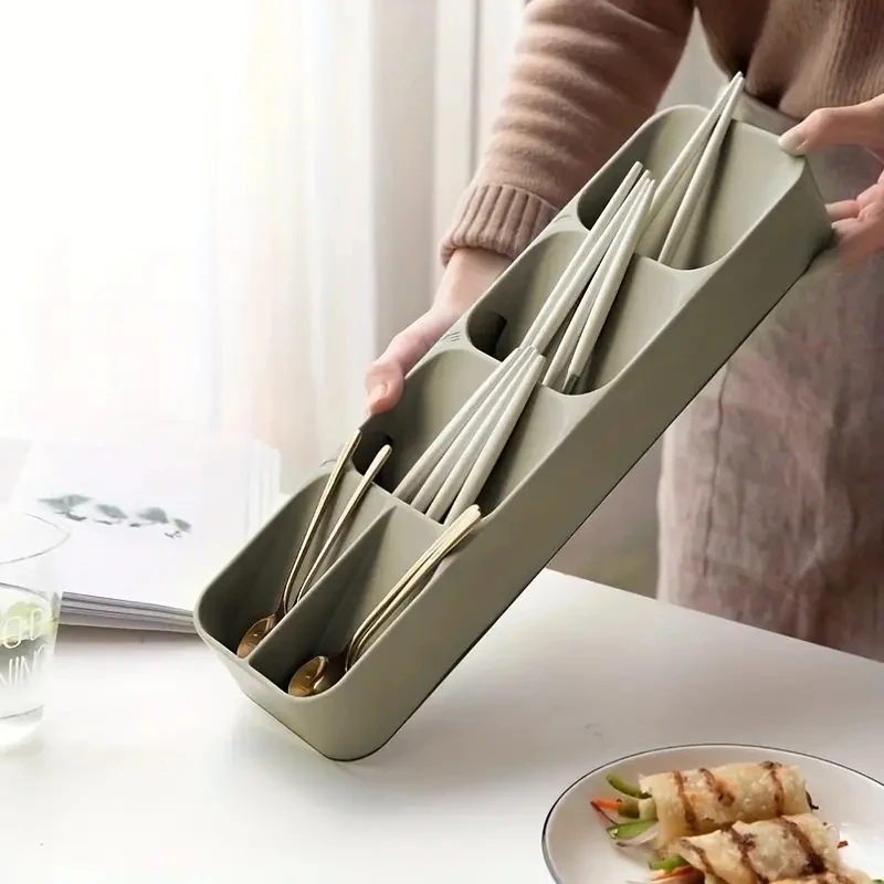 Multi-purpose Cutlery Storage  - огляд і ціна Kitchen Baking Tray Storage