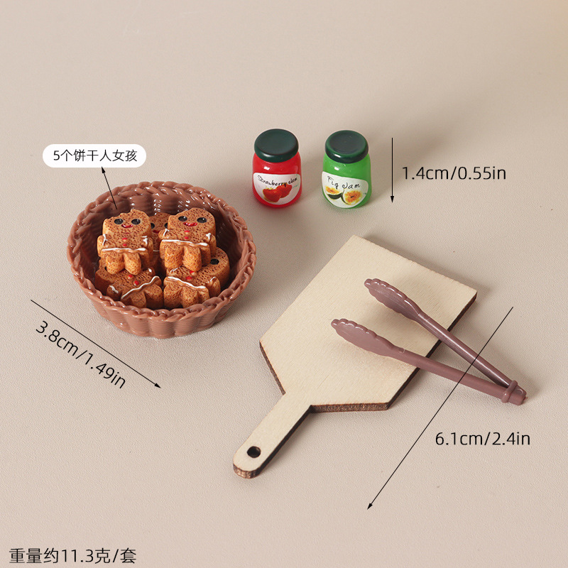 1:12 Gingerbread Man Food Play - огляд і ціна Baking Kitchen Layout