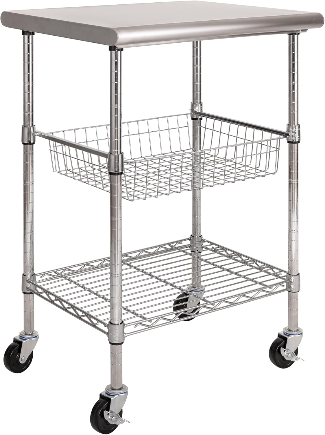 Stainless Steel Commercial Pre - огляд і ціна Kitchen Baking Cart