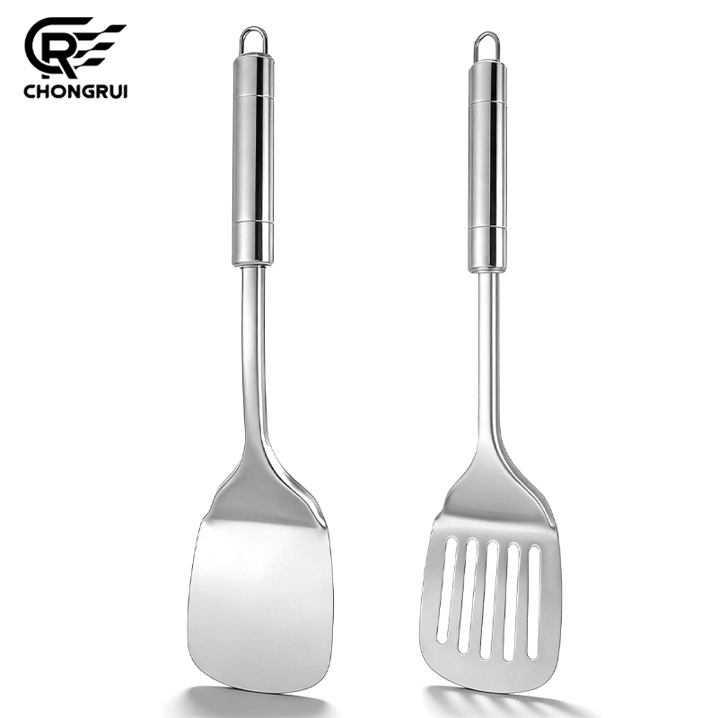 Stainless Steel Turner Long Ha - огляд і ціна Offset Spatula Set