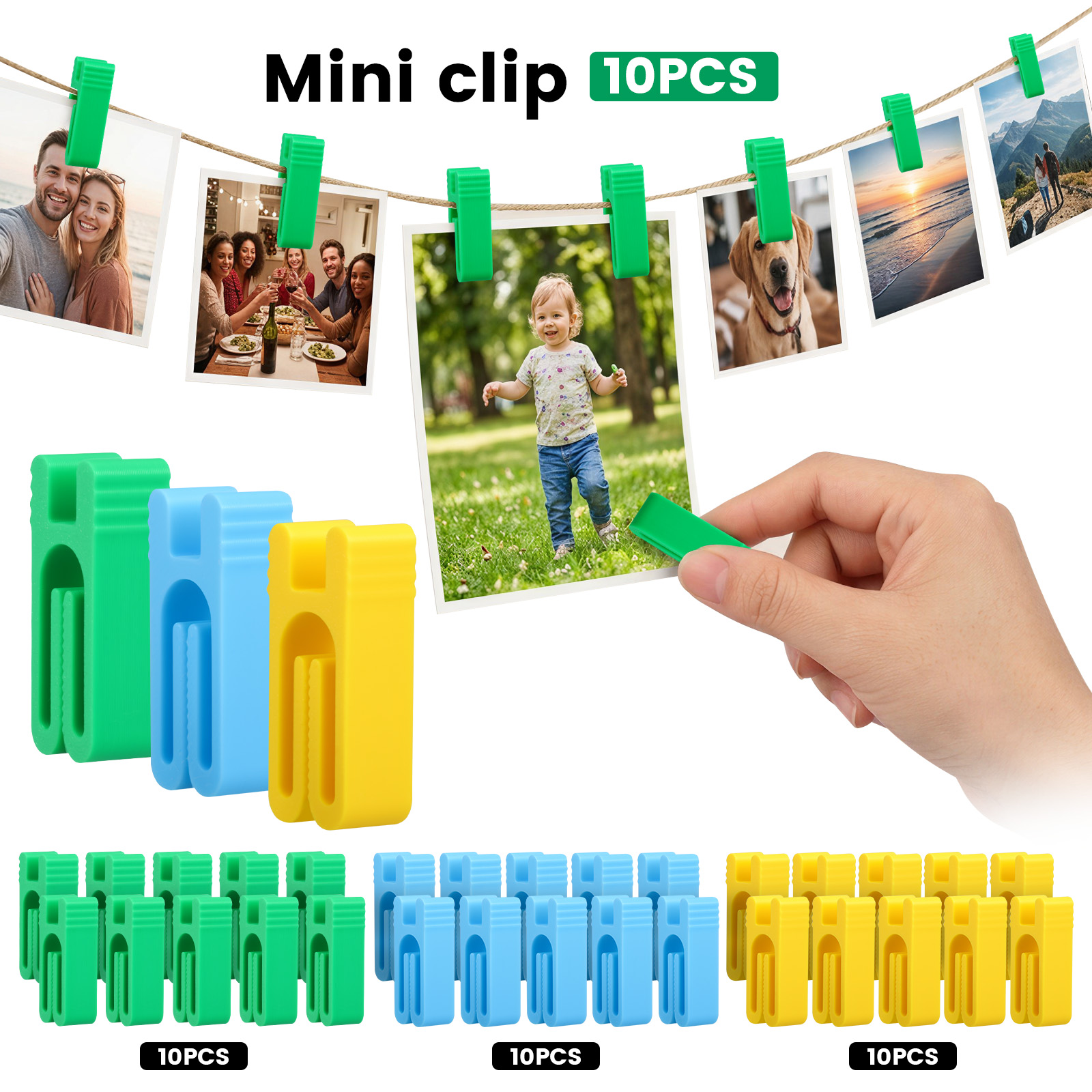 10Pcs Snack Bag Seal Clip Mult - огляд і ціна Kitchen Jobs