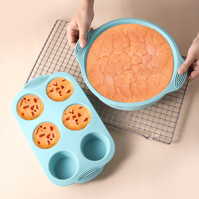 Silicone Cake Baking Mould Set - огляд і ціна Mini Kitchen Baking