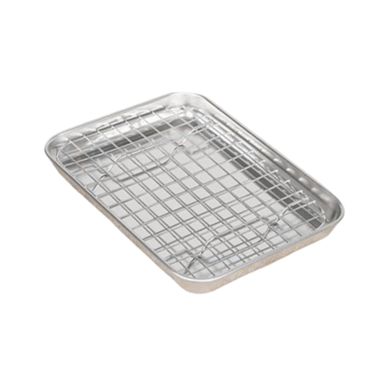 Stainless Steel Baking Sheet w - огляд і ціна Kitchen Baking Pan Storage
