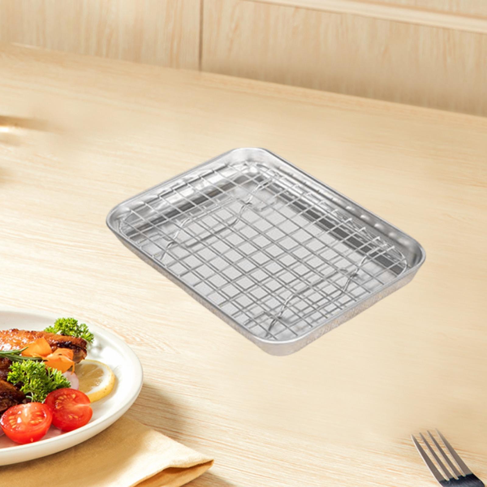 Stainless Steel Baking Sheet w - огляд і ціна Kitchen Baking Pan Storage