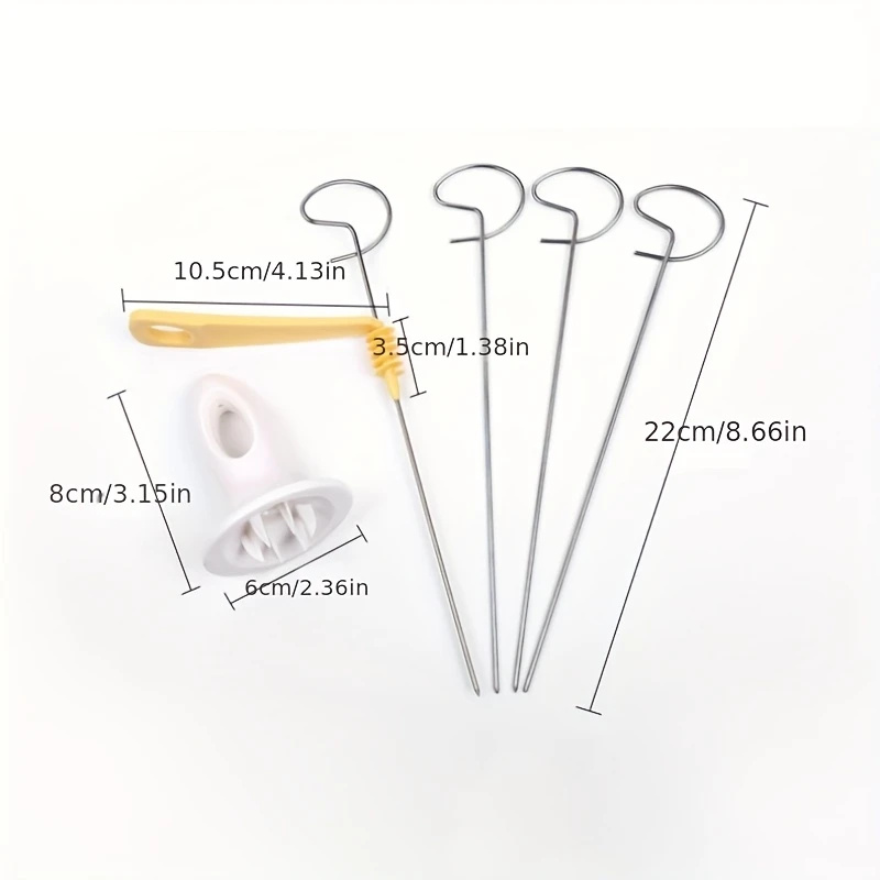 6Pcs Stainless Steel Spiralize - огляд і ціна Kitchen Jobs