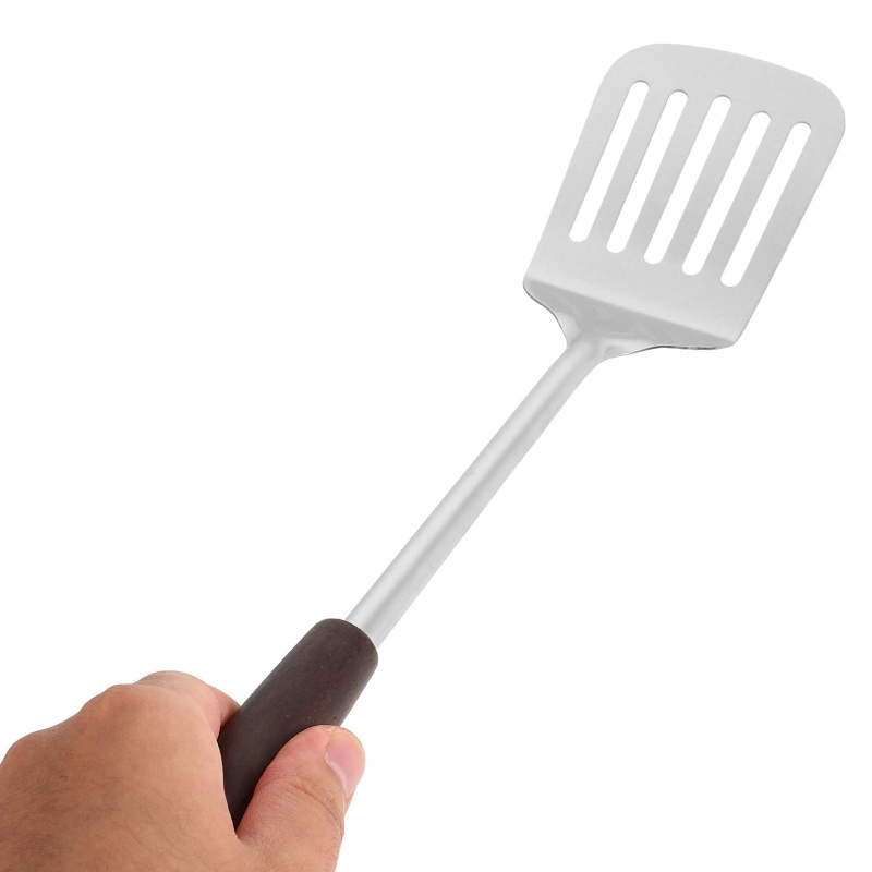 Stainless Steel Wooden Handled - огляд і ціна Offset Spatula Set