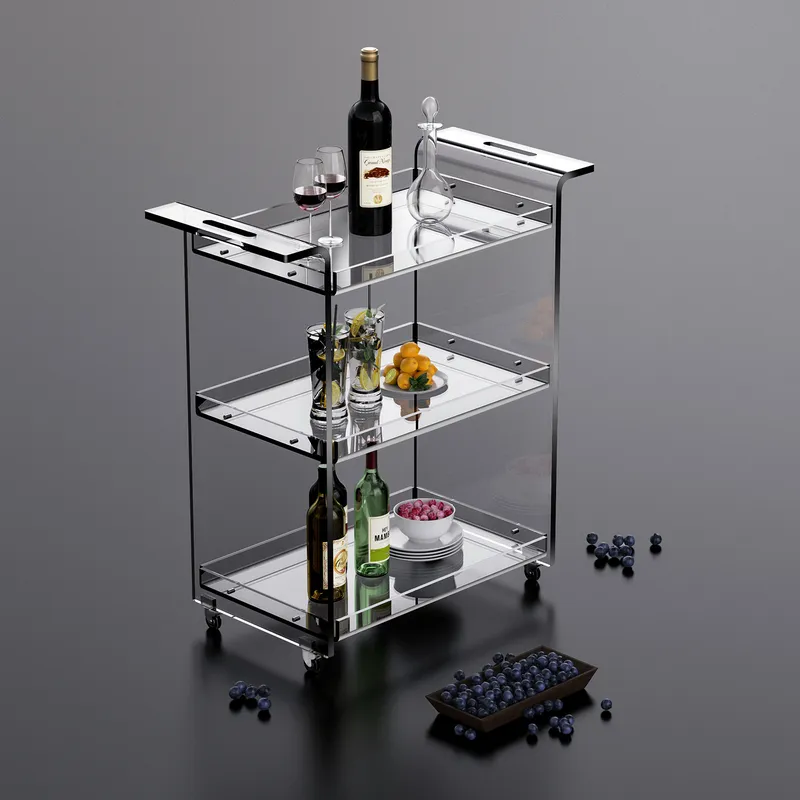 Modern 3-Tier Kitchen Cart wit - огляд і ціна Kitchen Baking Cart
