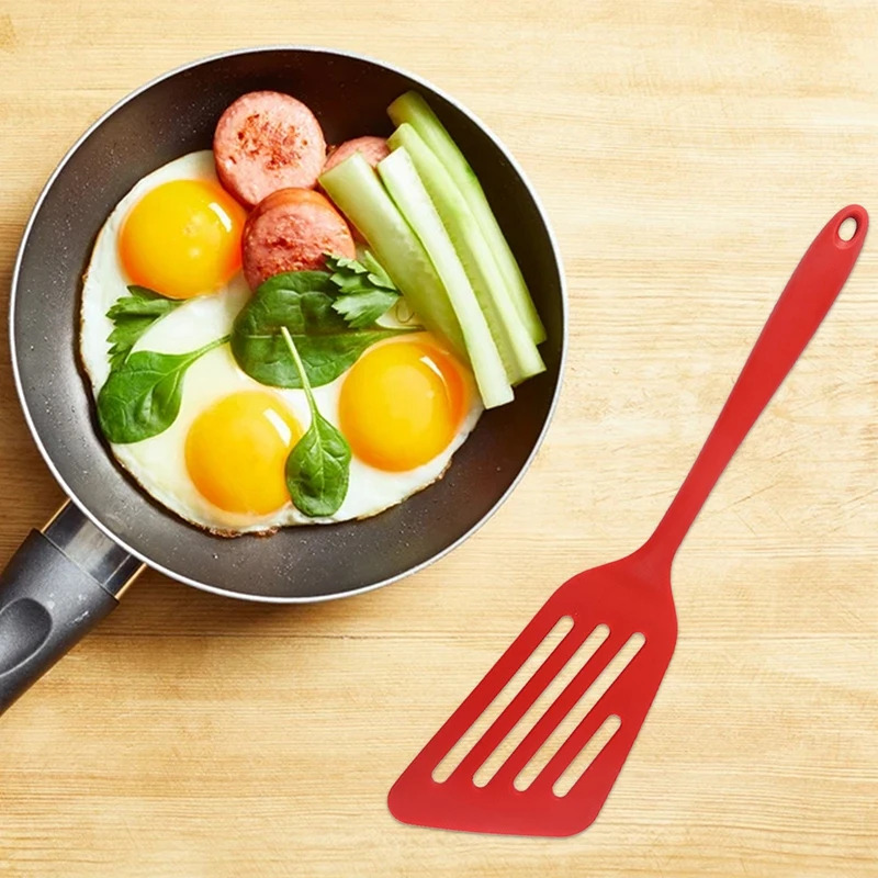 1PCS Kitchen Non-Stick Silicon - огляд і ціна Offset Spatula Set