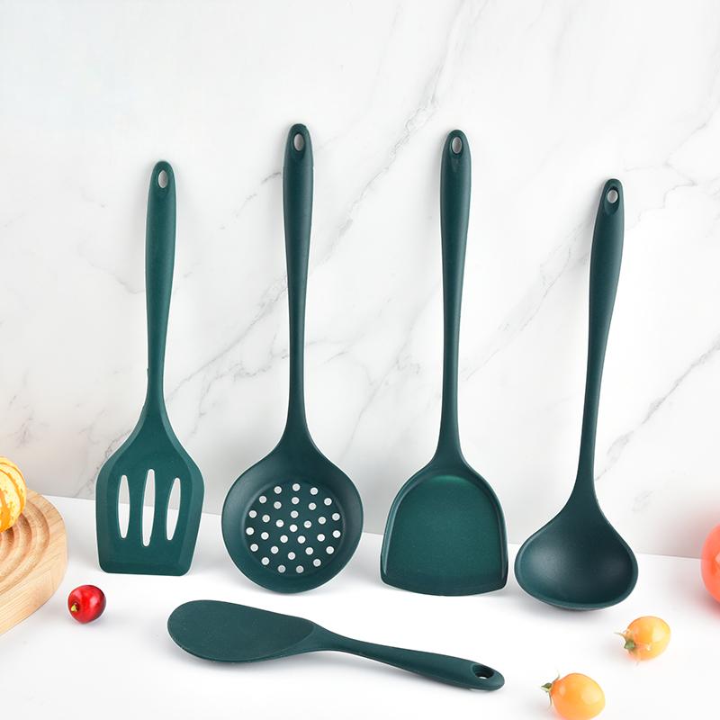 5Pcs Food Grade Silicone Kitch - огляд і ціна Offset Spatula Set