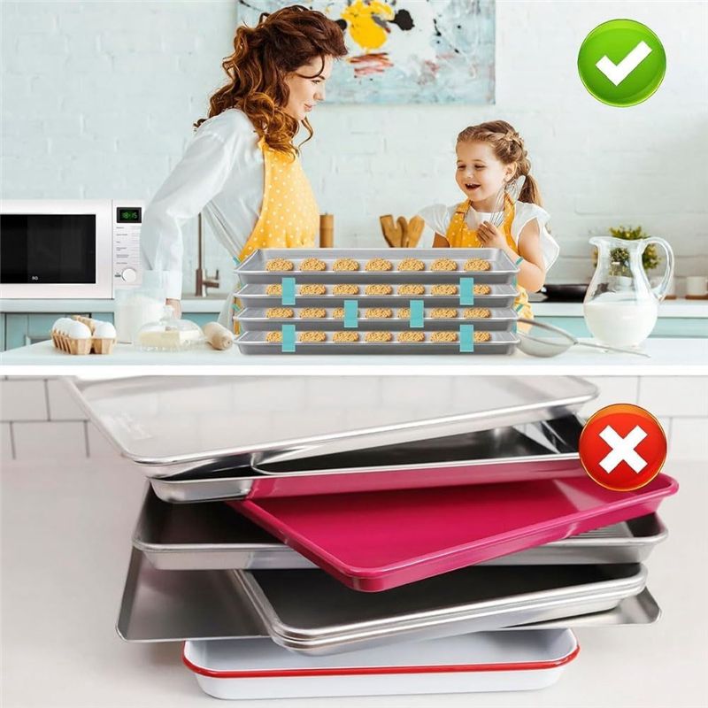 DT39 Baking Tray Stacking Clip - огляд і ціна Kitchen Baking Tray Storage