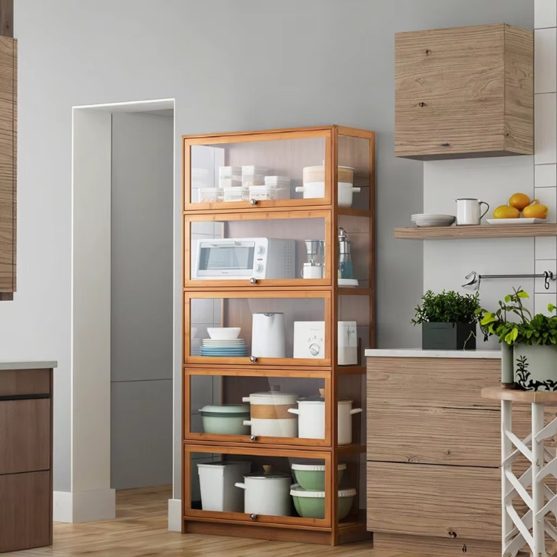 Kitchen cart mango wood adjust - огляд і ціна Kitchen Baking Cart