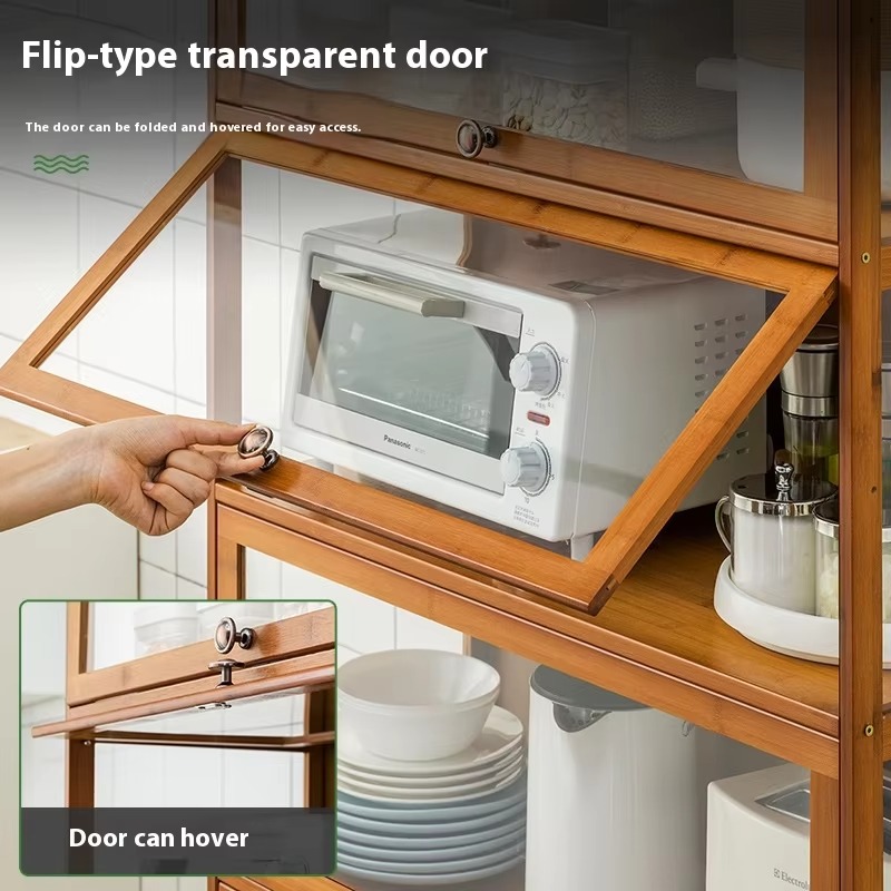 Kitchen cart mango wood adjust - огляд і ціна Kitchen Baking Cart