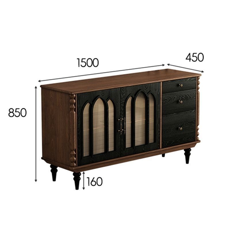 French solid wood dining side  - огляд і ціна Kitchen Zain