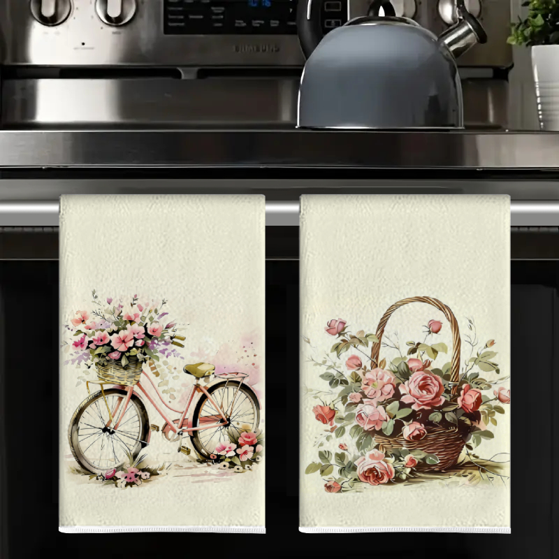 2Pcs, Flower Cart + Rose Baske - огляд і ціна Kitchen Baking Cart