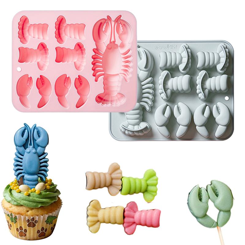 Lobster Silicone Chocolate Mol - огляд і ціна Kitchen Baking Set