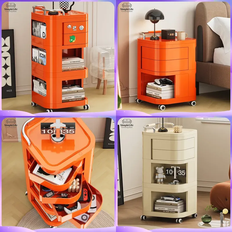 Kitchen Cart with Wheels Rolli - огляд і ціна Kitchen Baking Cart