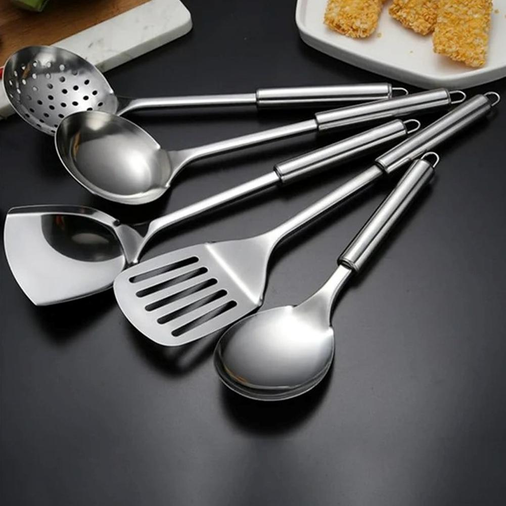 5PCS/SET Stainless Steel Pract - огляд і ціна Offset Spatula Set