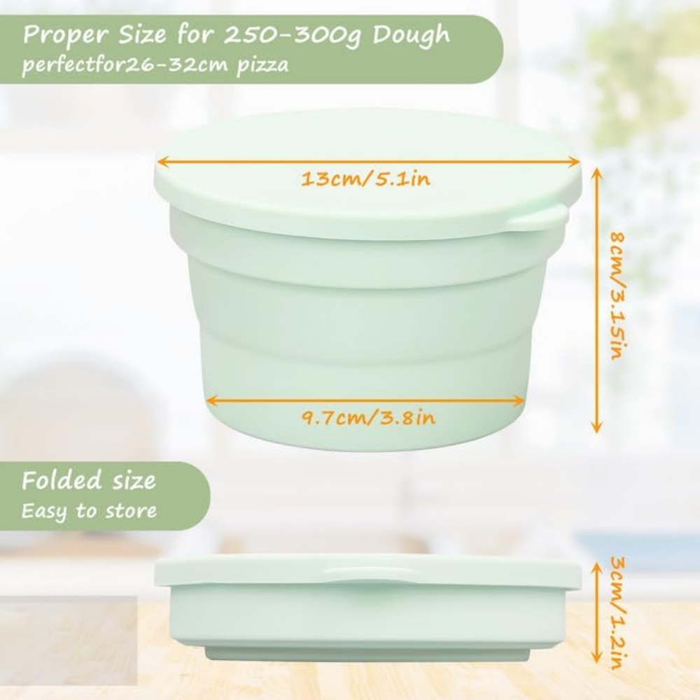 Lidded Hybrid Pizza Dough Box, - огляд і ціна Kitchen Jobs