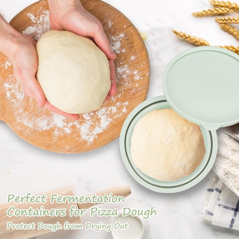 Lidded Hybrid Pizza Dough Box, - огляд і ціна Kitchen Jobs