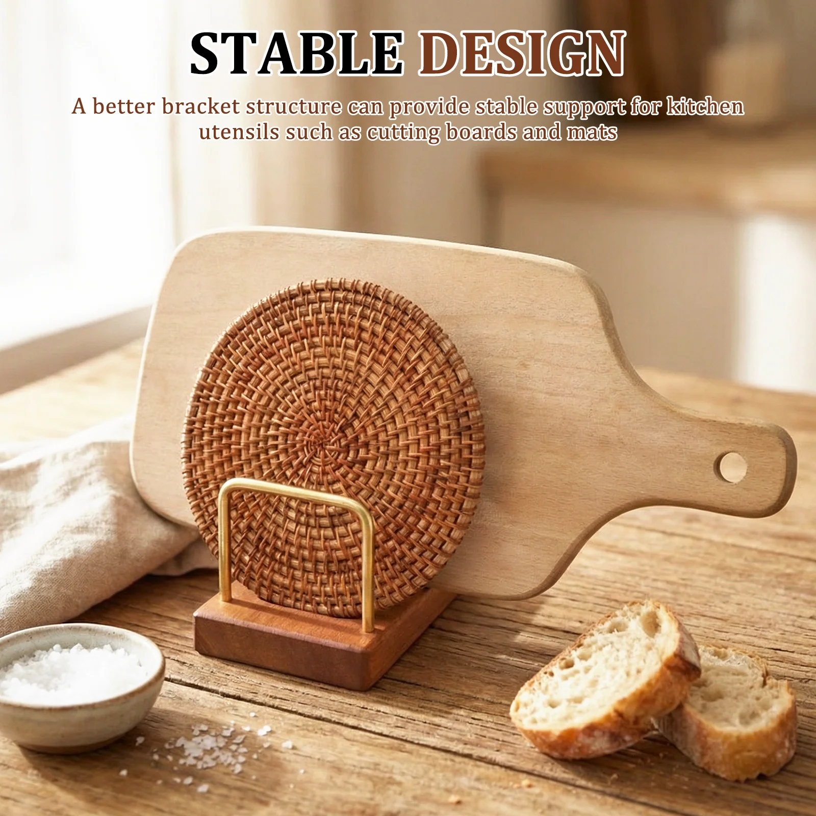 Pot Lid Rack Cutting Board Org - огляд і ціна Kitchen Baking Pan Storage