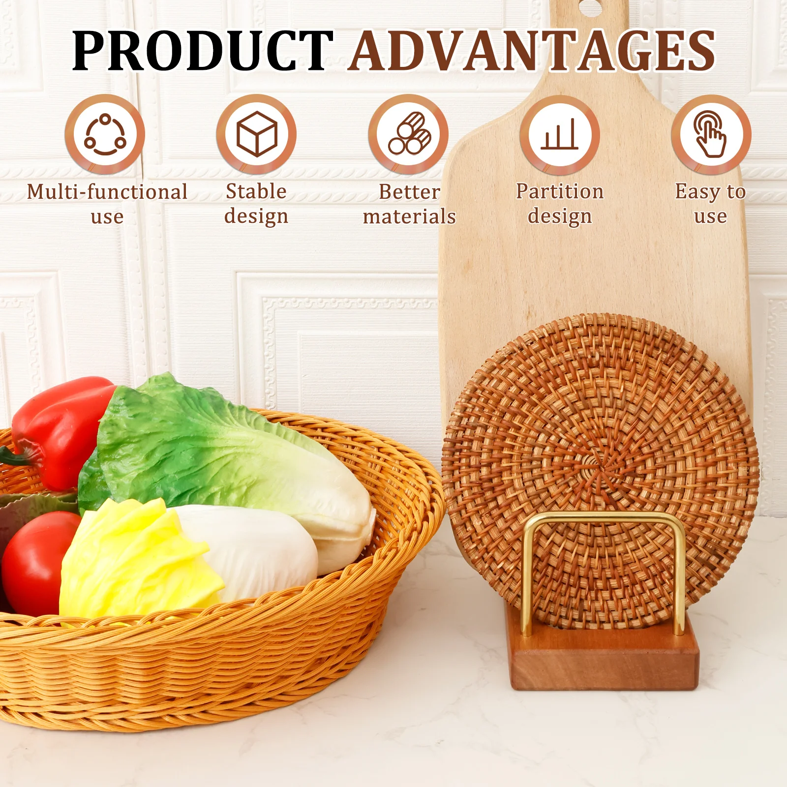 Pot Lid Rack Cutting Board Org - огляд і ціна Kitchen Baking Pan Storage