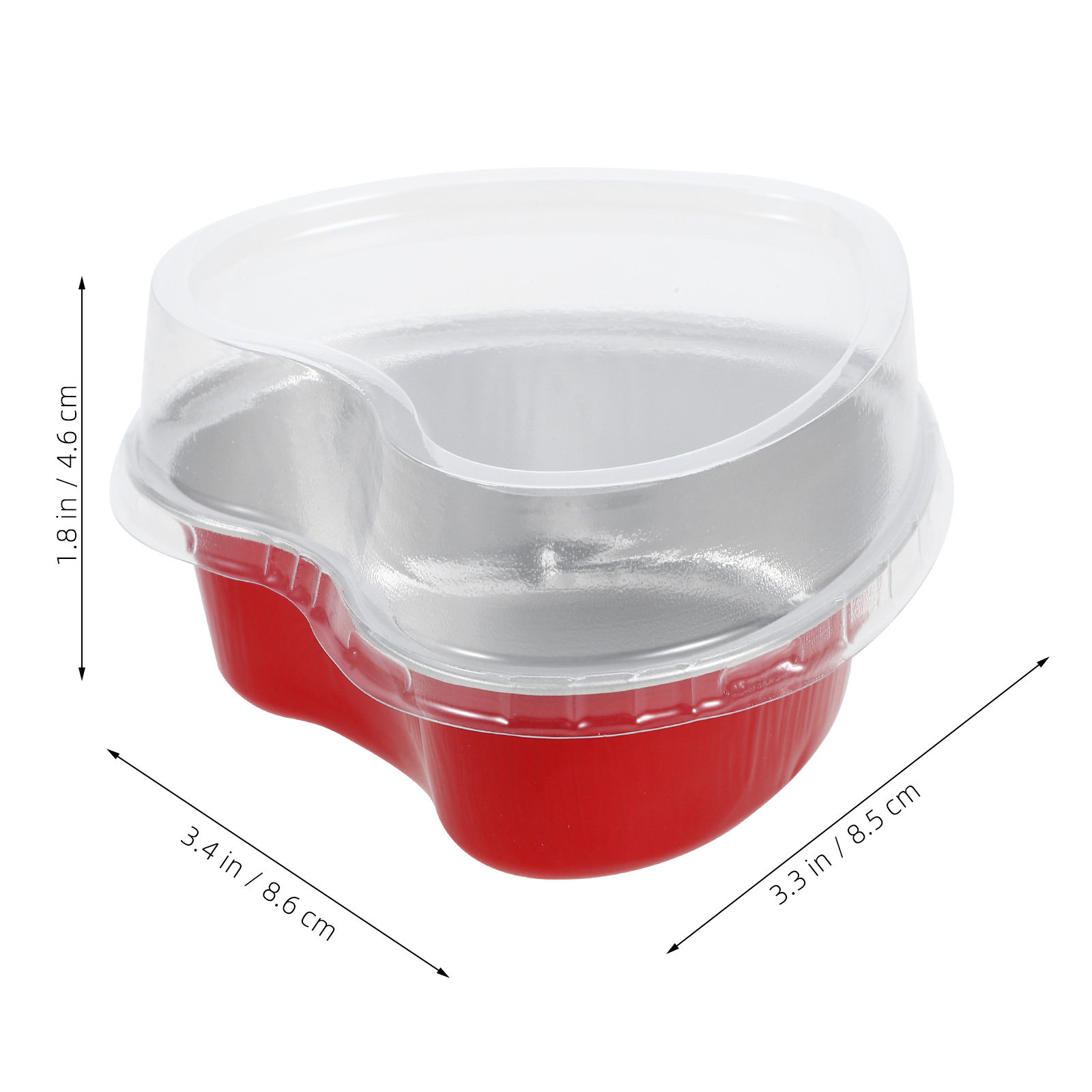 20Sets Aluminum Foil Heart Sha - огляд і ціна Mini Kitchen Baking