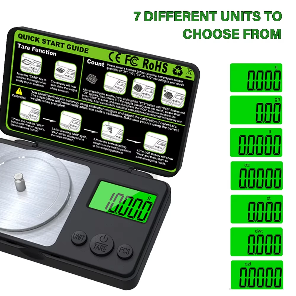 Mini Digital Scale Jewelry Mil - огляд і ціна Mini Kitchen Baking