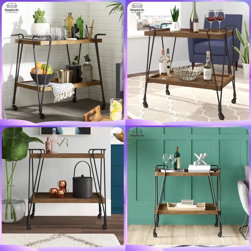 Kitchen Trolley with Wheels Ro - огляд і ціна Kitchen Baking Cart